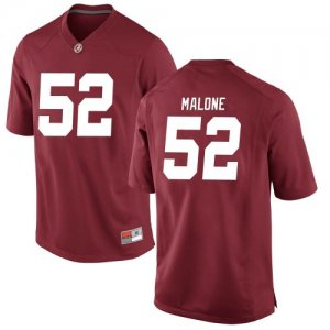 Youth Alabama Crimson Tide #52 Preston Malone Crimson Replica NCAA College Football Jersey 2403IOCE8